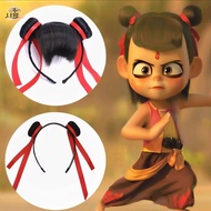 JEREMY1 Children Headwear, Funny Cosplay Props Movie Nezha Headband, Creative Lightweight Stage Perf