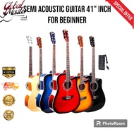 SEMI ACOUSTIC GUITAR 41" inch  FOR BEGINNER