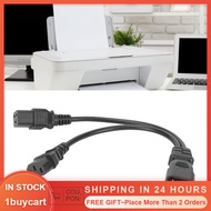 1buycart Y Splitter C14 to C13 and C19 Power Extension Cable  Single IEC 320 Male + Female Adapter C