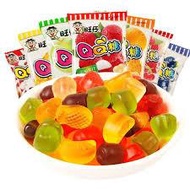 【旺仔】QQ软糖 儿童水果味软糖WangWang QQ Soft Fruit Gummy Candy 20g