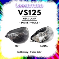 SUZUKI VS125 HEAD LAMP (  ) // VS125 VS 125 VS150 VS 150 FRONT HEAD LIGHT LAMPU BESAR LAMPU DEPAN WI