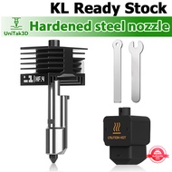 UniTak3D Hotend 0.4mm HardenedSteel High Flow +62.5% for BambuLab H2D/H2S/H2C