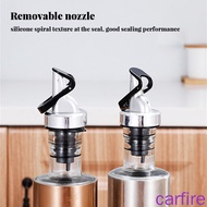 Home Drink Wine Pourer Stopper Dispenser Silicone Champagne Seal Nozzle Seasoning Vacuum Sealer Leakage Saver Accessory Silver[CARFIRE]