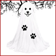 Halloween Decorations Outdoor Spooky Light Up Weather-Resistant Scene Prop Standing Spooky Ghost Dog