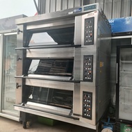 Gas oven 3 deck 6 tray Sinmag Bekas