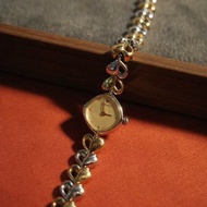 母親節禮物 Seiko TwoTone Rhombus with Heart Quartz Watch