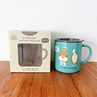 Miioi Genuine 304 Thermos Cup Cooler Cup Vacuum Insulation Handle Cup Personal Cup Cartoon Cup 434