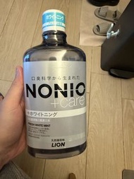 獅王 NONIO+care 亮白漱口水 Fresh White Mint
