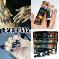 Black Henna Kuku : Nail Arts Canteq Senang Apply/ Bole Lukis Kt Tgn Leher Lengan Kalo Pandai