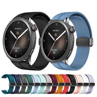 Magnetic Folding Buckle Band for Amazfit Balance Silicone Strap for Huami Amazfit Balance Watchband Bracelet