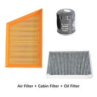 1/2/3Pcs Engine Cabin Oil Air Filter Kit For Land Rover Range Rover Evoque L538 2.0T 2011- Discovery