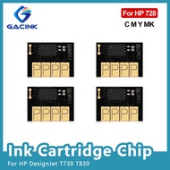 728 New Version Chip For HP DesignJet T730 T830 Printer F9J68A F9J67A F9J66A F9J65A F9K17A