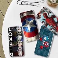 For OPPO F7 Youth Case Marvel Hero Soft Silicone TPU Jelly Phone Case