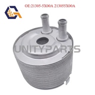 Engine Oil Cooler Radiator for Nissan R51 Navara NP300 Pickup D40 PATHFINDER III 21305-5X00A 213055X