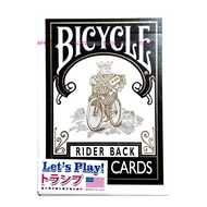 Bicycle Rider Back Black Limited Japan Edition Playing Cards