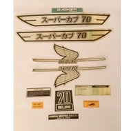 Sticker sticker C70 C50 Supercup Honda Gank New Japanese Chinese logo emblem body olong