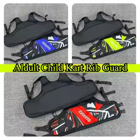 Kart Racing Gear Rib Protection Adult Children's Entertainment Riding Equipment Adjustable Safety Ge