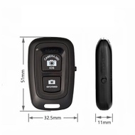 Tomsis Bluetooth Remote Shutter Smartphone Remote Shutter kamera Android IOS Remote Selfie Tombol Na