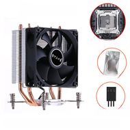 Lò Vi Sóng Tản Nhiệt CPU Intel X79 X99 Chuyên Dụng 6 Ống Tản Nhiệt 2011 Quạt Mát Mực Âm Thanh X58 Ph