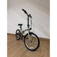 Bicycle Decathlon beige