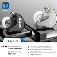 Cca Cra With Mic In Ear Monitor Earphone Best For Treble Lovers New Best Quality Asli 100% Original