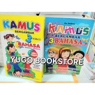 PACKAGE OF 2 BOOKS PICTUREDKamusS IN 3 ENGLISH - MANDARIN - INDONESIA AND NGGRIS - JAPAN - INDONESIA