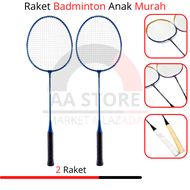 RAKET ANAK ISI 2 - raket badminton - raket bulutangkis - raket anak bulutangkis - bulu tangkis - raket bulutangkis yonex - raket - badminton - alat olahraga