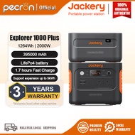 Jackery Explorer 1000 Plus 1264Wh/395000mAh/2000W Portable Power Station Solar Generator LiFePO4 Bat