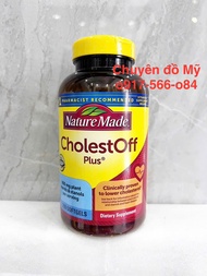 Date T7/2026_ Viên uống hổ trợ giảm cholesterol Nature Made Cholest Off Plus 900mg 210 viên của Mỹ