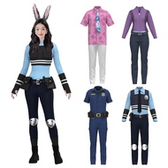 Jiamei Halloween Costume Crazy Zootopia Police Officer judy judy cosplay Costume Anime Costume