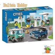 Baltan Toy HM6 Compatible with/City/Service-Station/60257/11532/building block/boy/toy/EC2