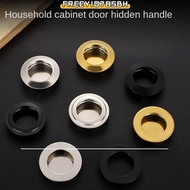 FREEYIO785BH Embedded Door Knob, Furniture Invisible Recessed Door Handle, Fashion Hardware Stainles