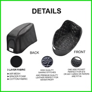 ۞ ➧ HONDA CLICK UBOX INNER LINNING LEATHER WATER PROOF COMPARTMENT COVER FOR CLICK GAMECHANGER