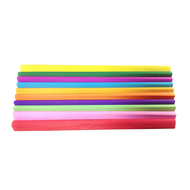 10 Rolls Crepe Paper Roll 50 x 200cm Wide Crepe Paper Streamer DIY Flower Paper for Birthday Party W