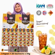 888 Iced Lemon Tea Hanging Mobile 20 Sachets – Stevia Sweetened Lemon Tea – Cold & Hot Drink Mix