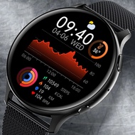 ZZOOI 2022 New Bluetooth Call Smart Watch Men Sports Fitness Tracker Waterproof Smartwatch Large HD screen for huawei Xiaomi phone+box