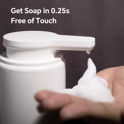 Automatic Induction Foaming Soap 300ml Dispenser Rechargeable Touchless Foam Hand Rechargeable Soap 