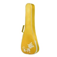 21吋烏克麗麗袋 扶桑花琴袋 黃色 Flora Ukulele Bag
