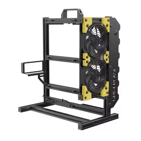 ALPHA V1.0 Open Chassis ATX Case Aluminum Open Frame Case Support ATX/M-ATX/ITX Mainboard 240 Water 