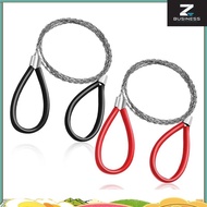 ZS  2 Pcs PVC Pipe Cable Saw Stainless Steel Wire Saw Hand Pocket String Rope Saw Emergency Survival