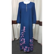 Jubah Comocrepe Printed Umrah Haji