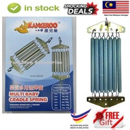 Kangeroo Multi Nowborn Baby Cradle Spring (7 Springs Set) Eletrik Buaian Baby Besi Spring