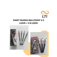 V-3 BALLPOINT PACKAGE DOZEN + V-8 DOZEN