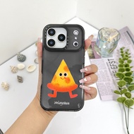 Jon Burgerman Cute Soft Pizza Slice Color Case Compatible For IPhone 11 12 13 14 15 16 17 Pro Max 12