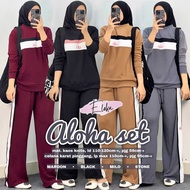Aloha Suit Original Product Eloka Matt Knite Suit Aloha Eloka SportyWanita