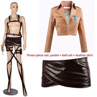 Cosplay Anime Levi Ackerman Mikasa Ackerman Cosplay Costume Eren Jaeger Outfits Hange Zoe Cosplay Co