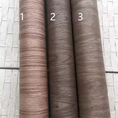 Technical Black Walnut Wood Veneer Engineering Veneer E.V. 55cm x 2.5m for decoration