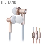 kaiye-my IBRAIN FC33-E Radiation Free Air Tube Headphones Aluminum Metal Earbuds with Mic and Volume