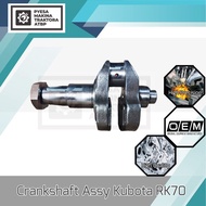 Crankshaft Assy Kubota RK70