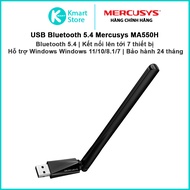 USB Bluetooth 5.4 Mercusys MA550H | Bluetooth 5.4 | Connect up to 7 devices |